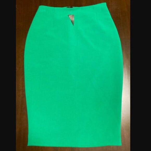 NWT The Limited Women 0 Midi Pointe Knit Lined Pencil Skirt Career Office Formal - Picture 1 of 6